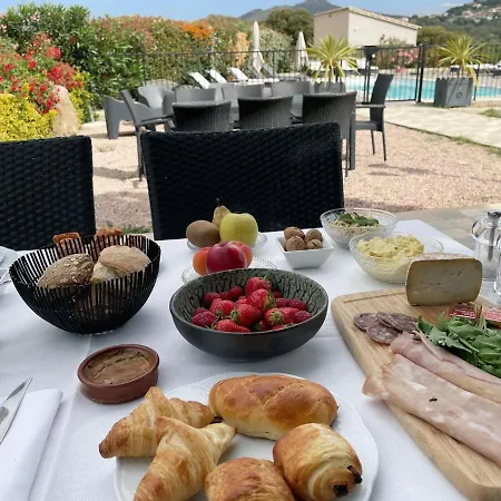 & Restaurant Les Bergeries D'alata 3* Alata